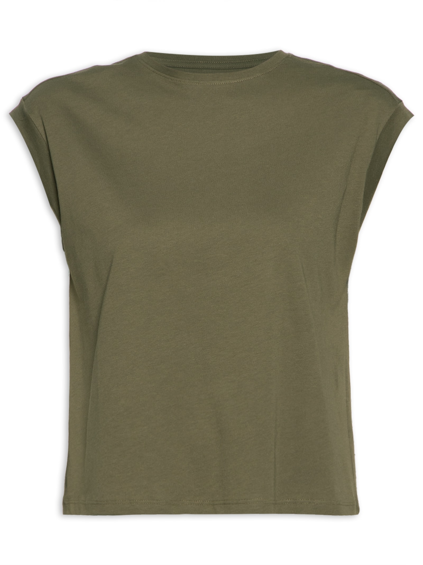 Camiseta Feminina Pima Manga Japonesa Verde '2Essential