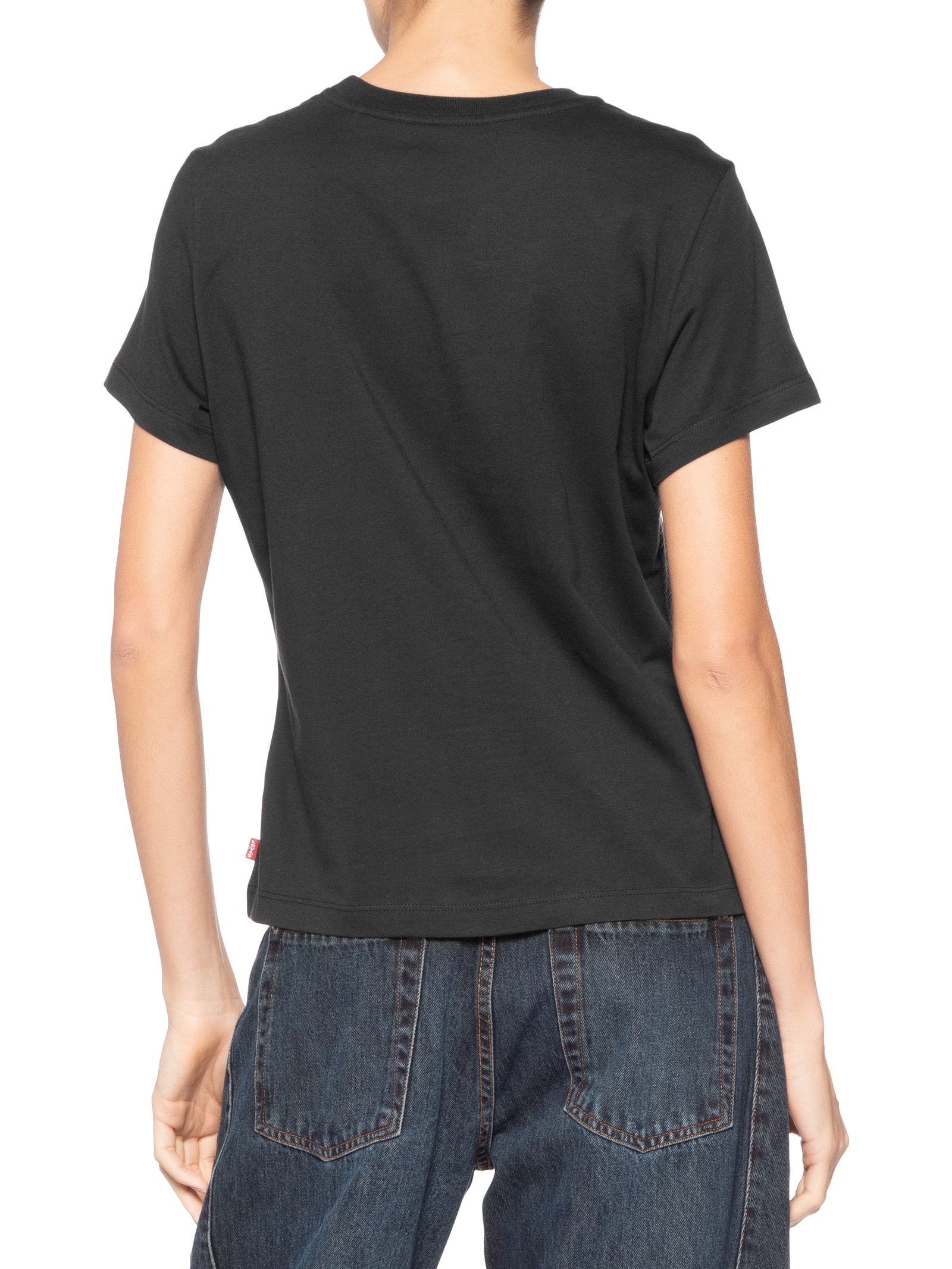Camiseta Feminina Pima Tee Preto Levi's