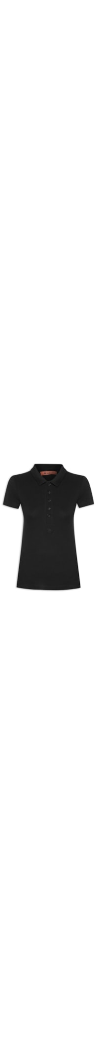 Camiseta Feminina Polo - Preto