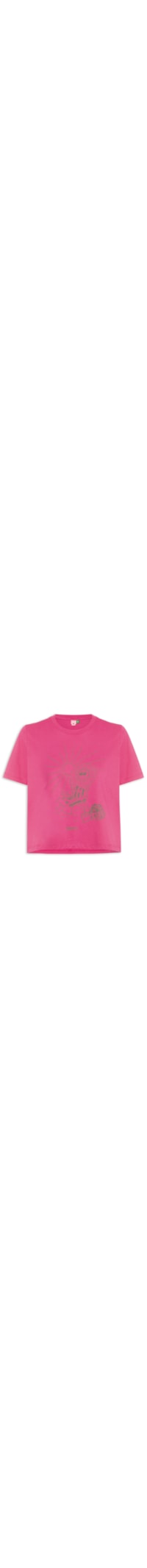 Camiseta Feminina Prainha Siga O Sol - Rosa