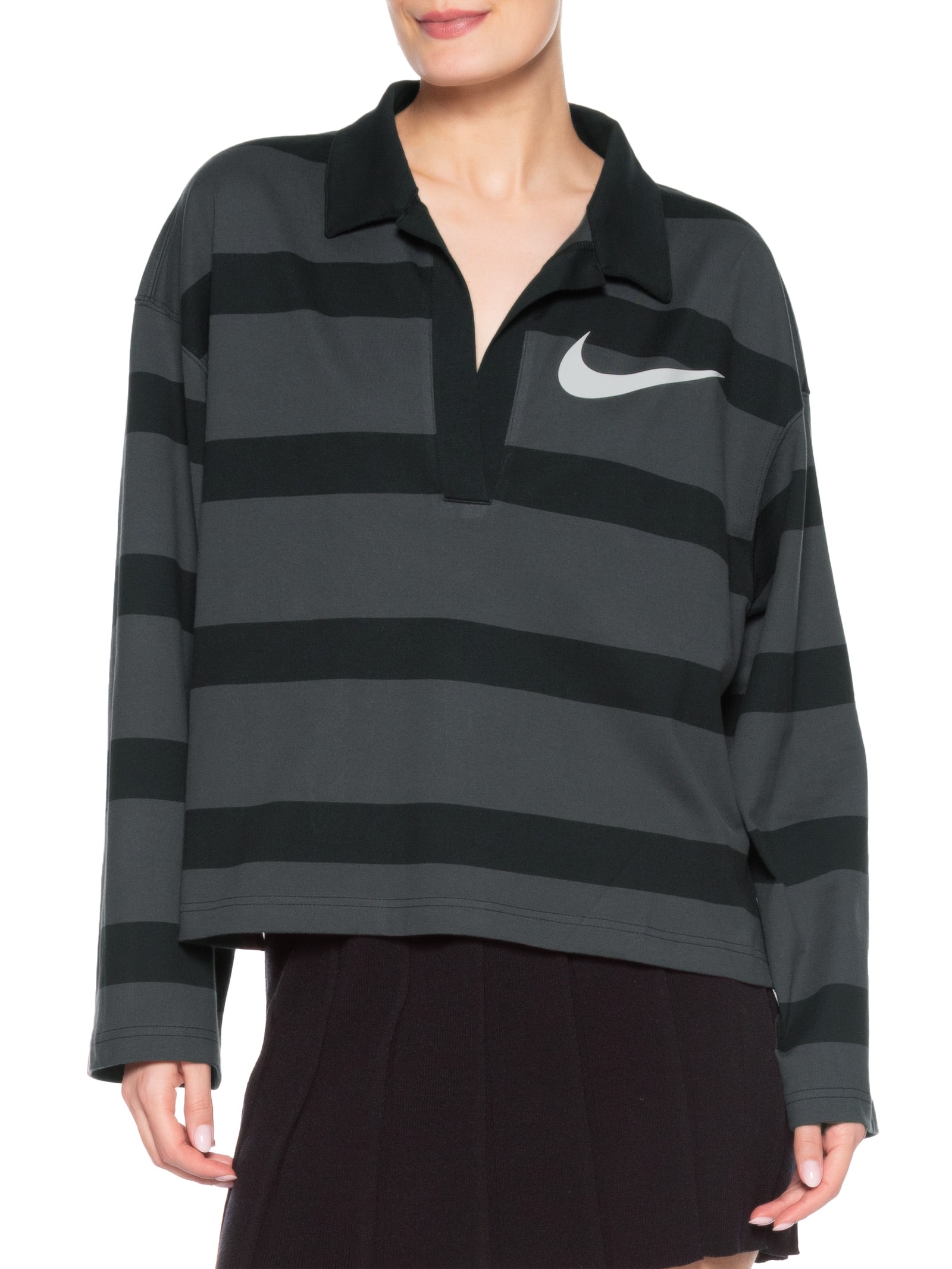 Camiseta Feminina Prep Top Preto Nike