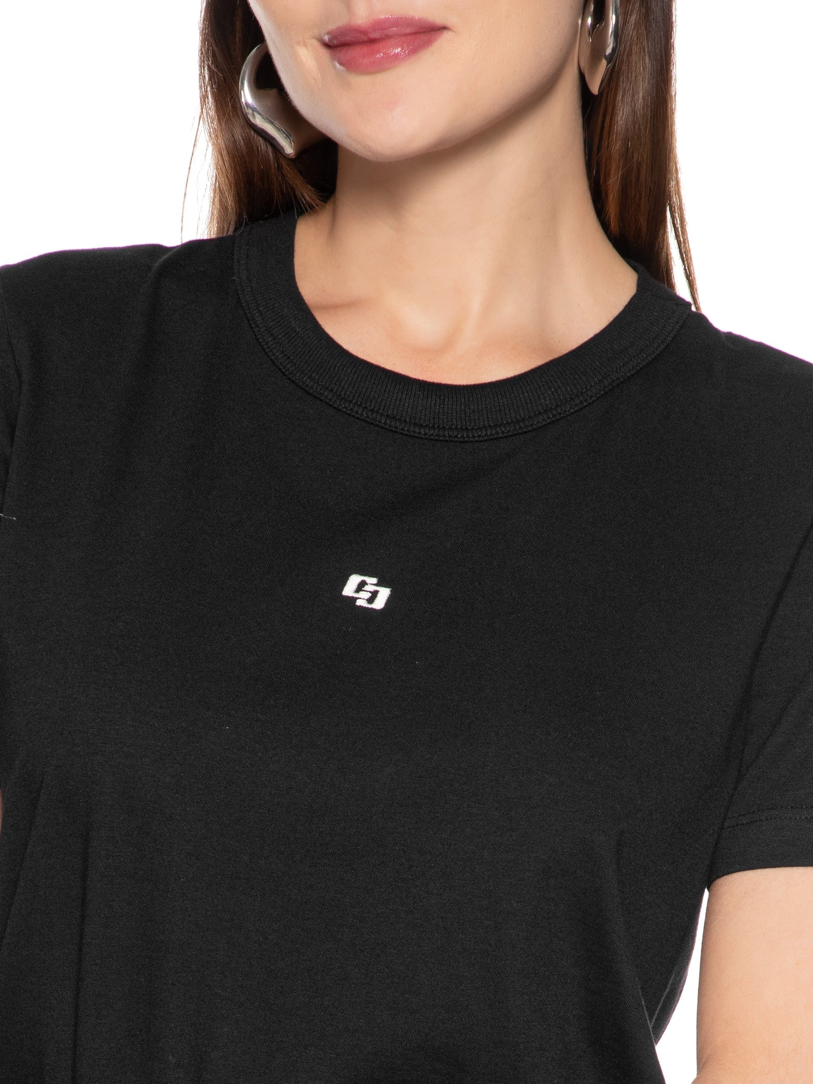Camiseta Feminina Preto Colcci