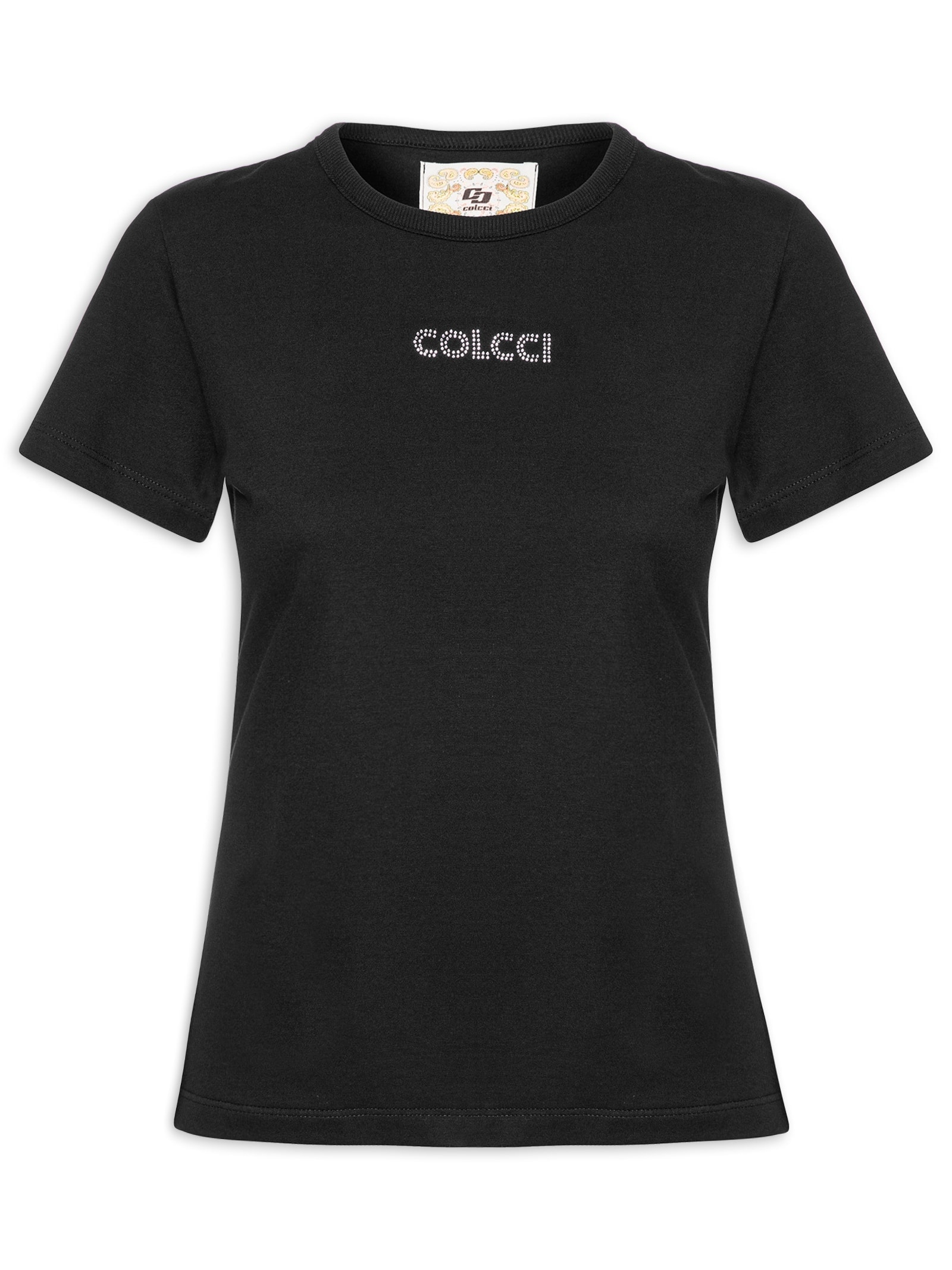 Camiseta Feminina Preto Colcci