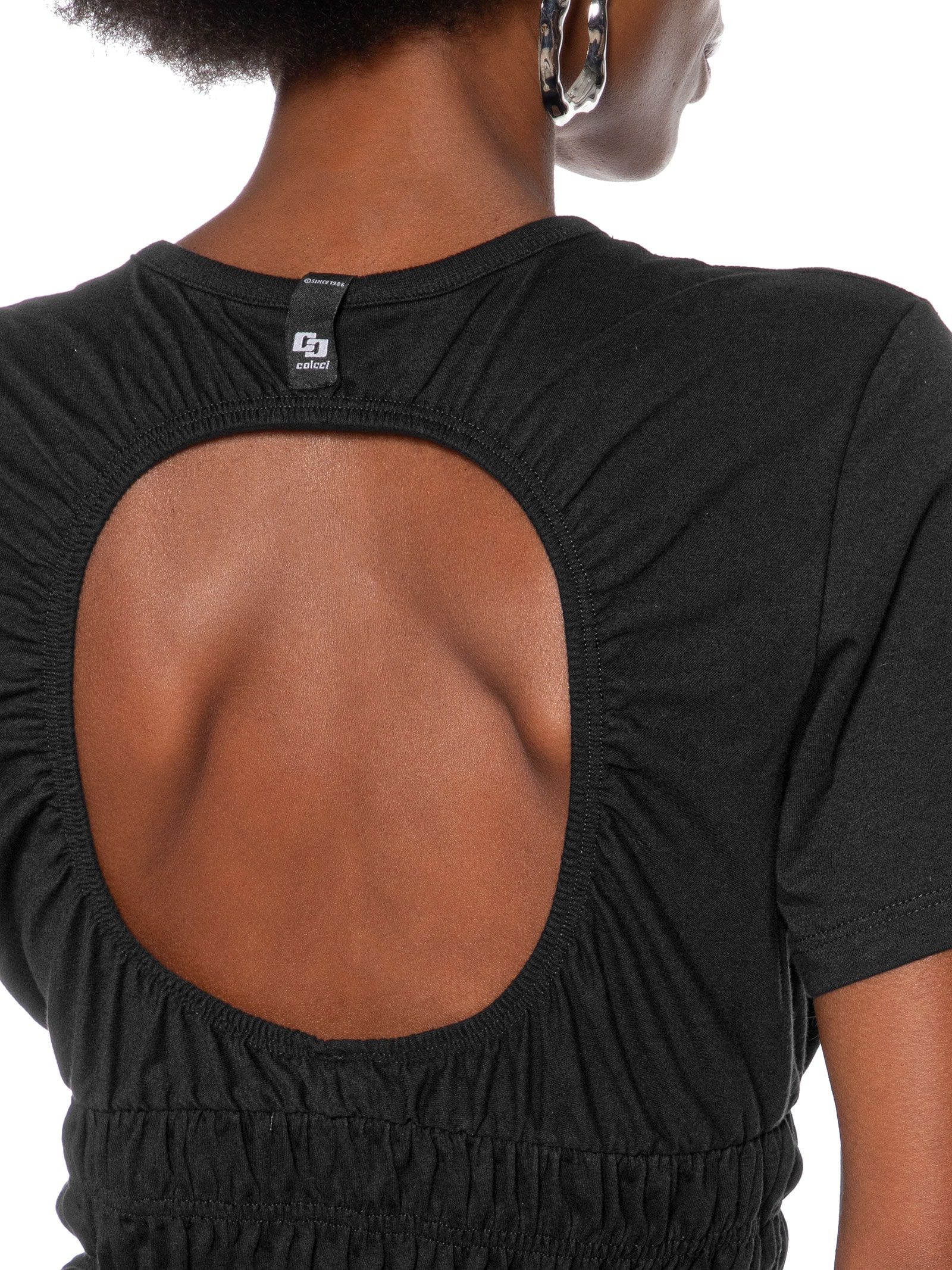 Camiseta Feminina Preto Colcci