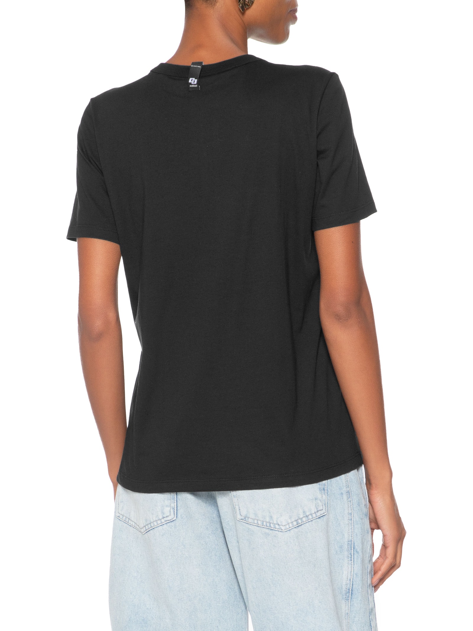 Camiseta Feminina Preto Colcci