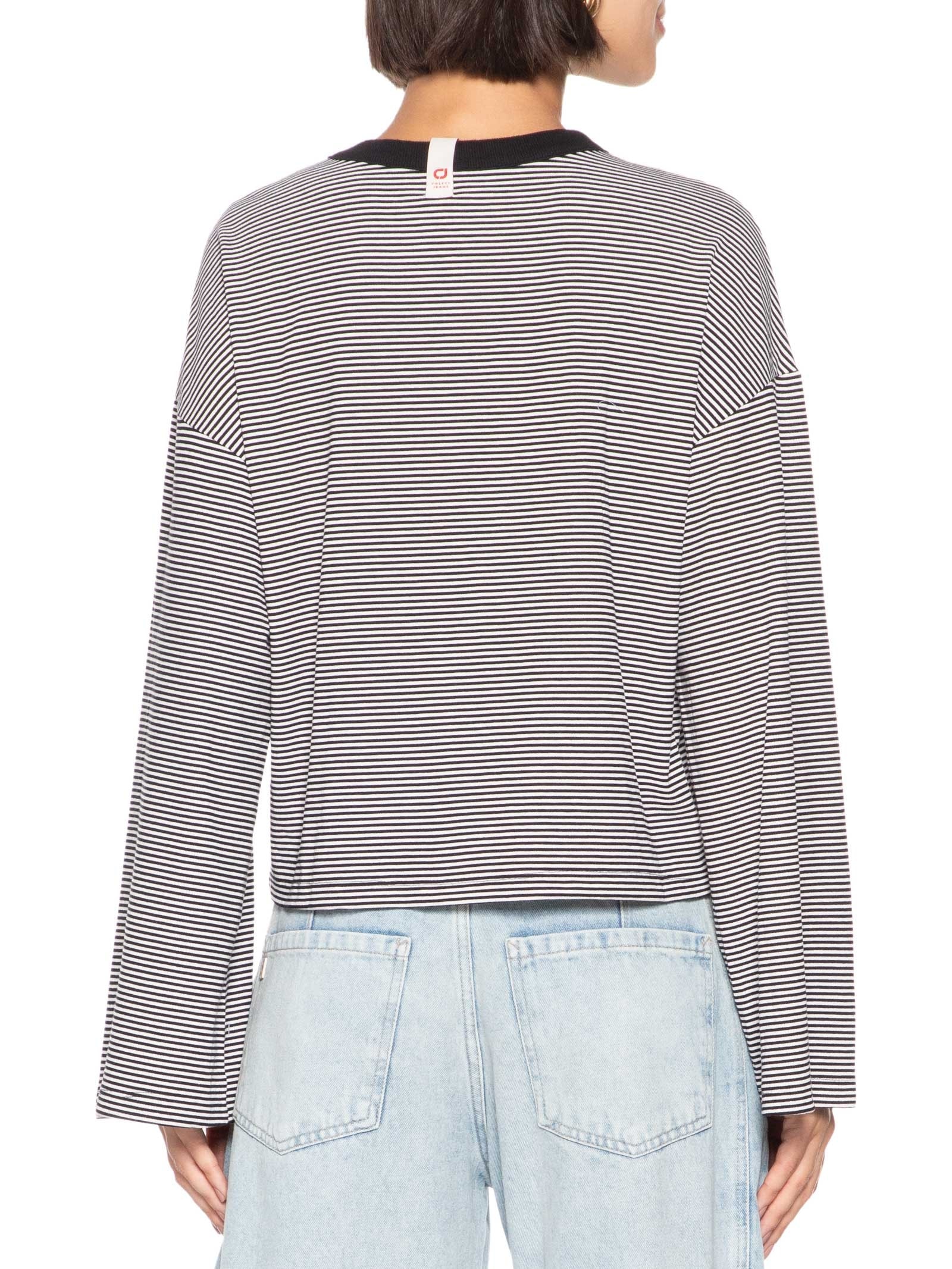 Camiseta Feminina Preto Colcci Jeans