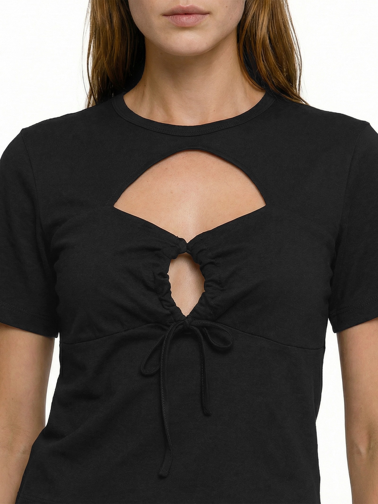 Camiseta Feminina Preto Colcci