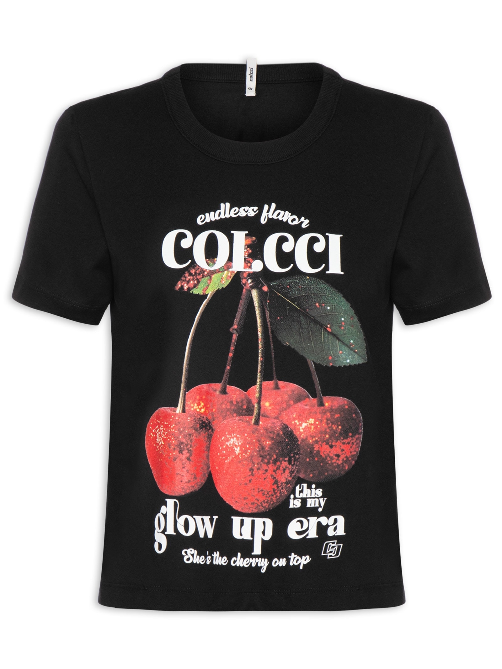 Camiseta Feminina Preto Colcci
