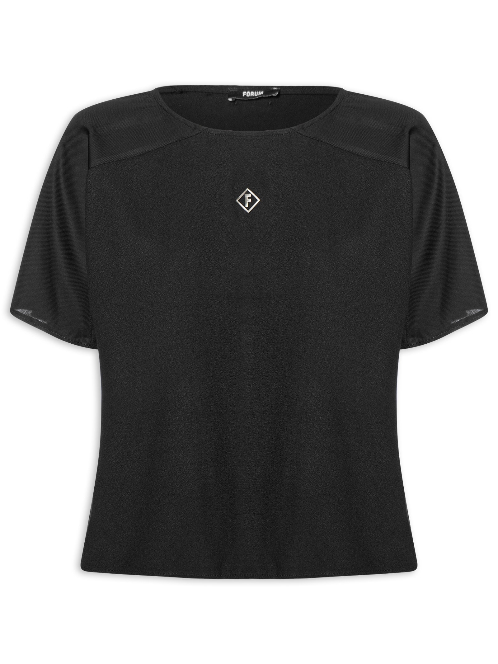 Camiseta Feminina Preto Forum