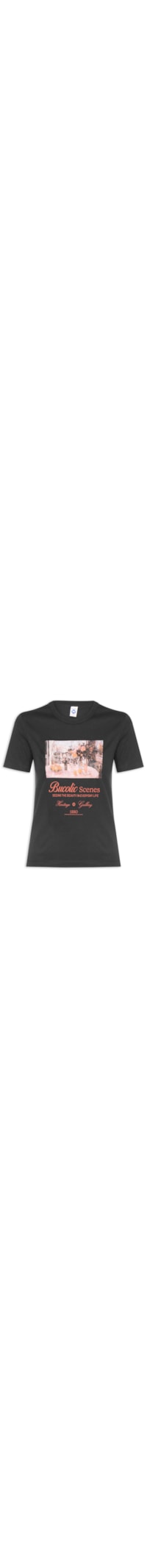 Camiseta Feminina - Preto