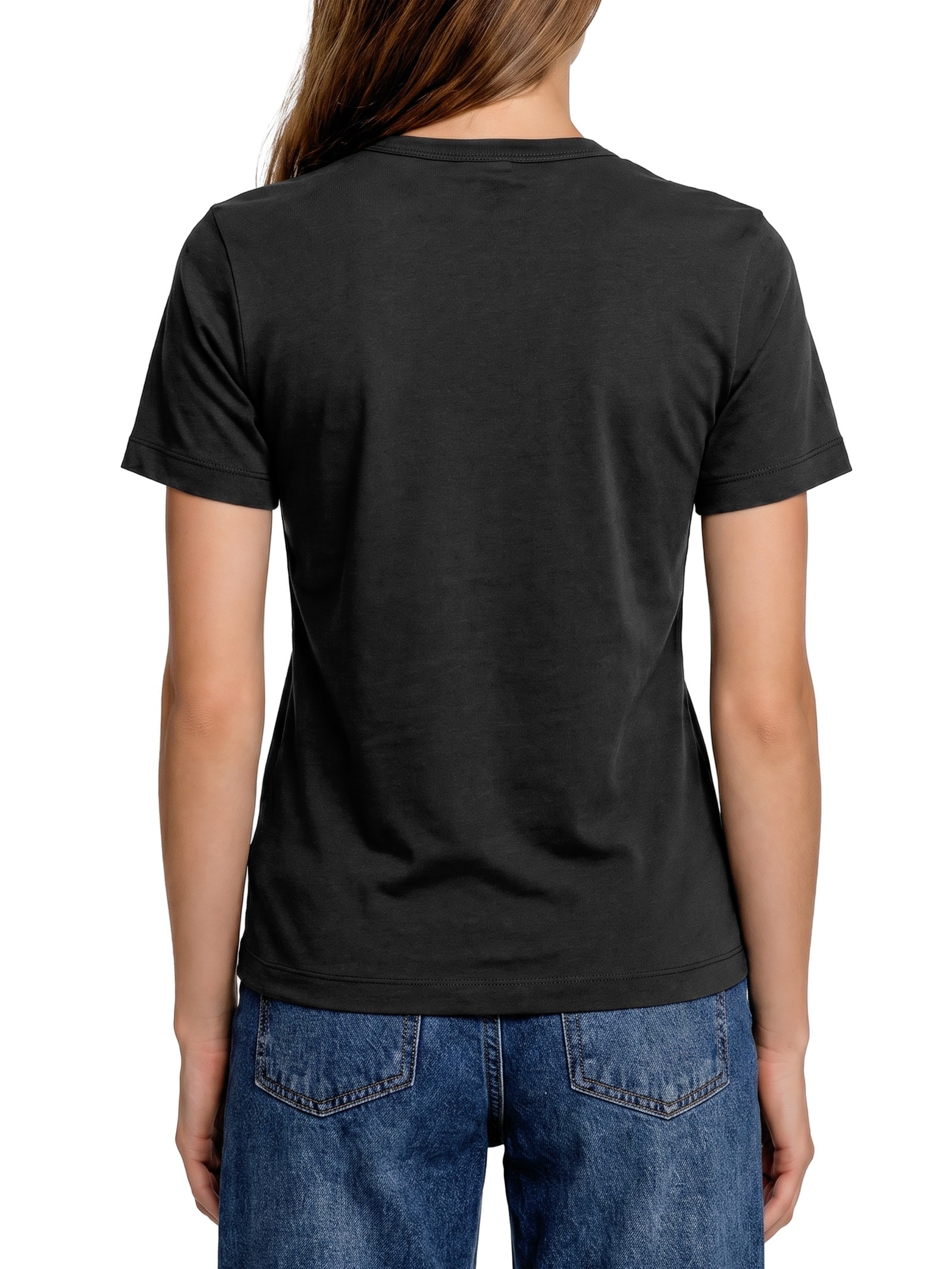Camiseta Feminina Preto Hering