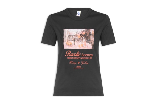 Camiseta Feminina - Preto