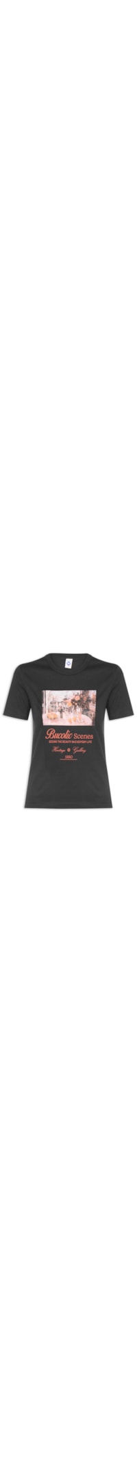 Camiseta Feminina - Preto