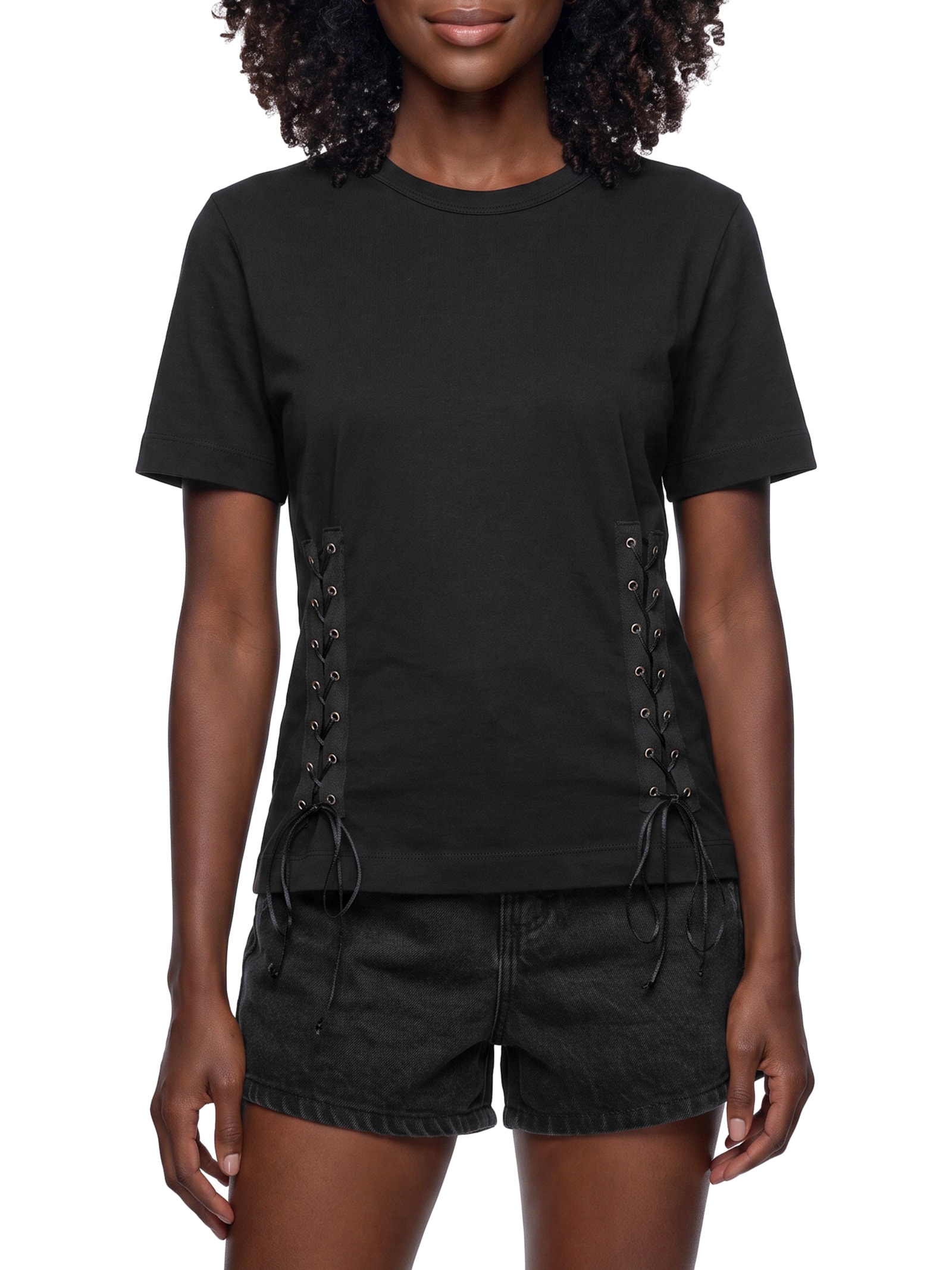 Camiseta Feminina Preto Colcci