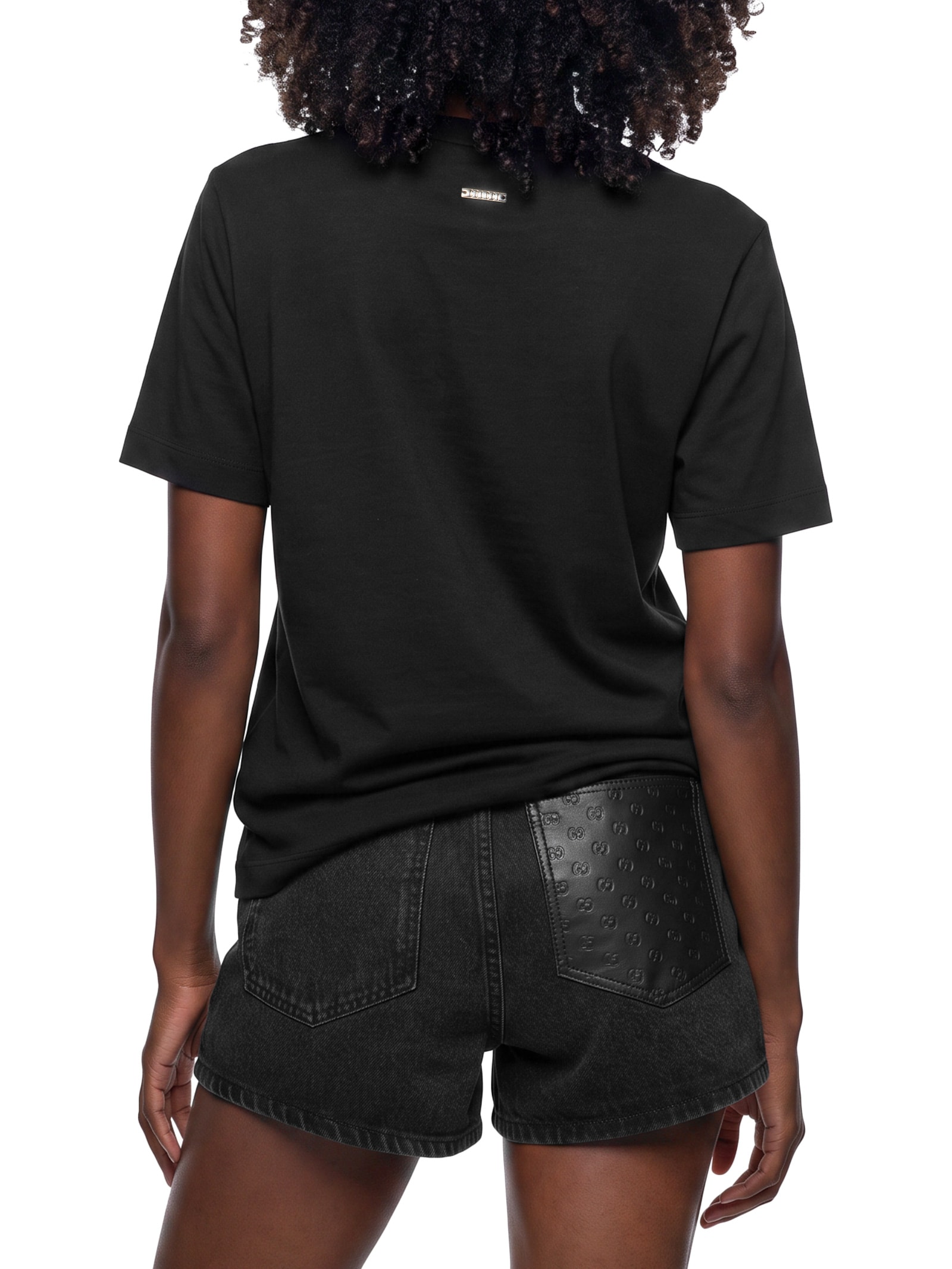 Camiseta Feminina Preto Colcci