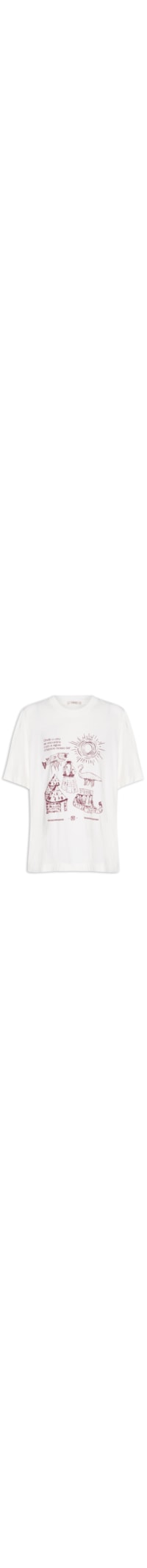 Camiseta Feminina Puna - Branco