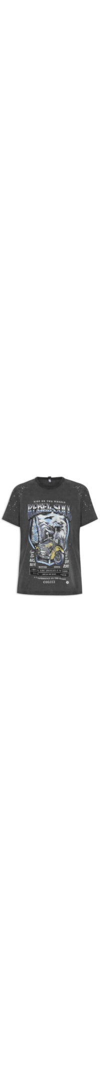 Camiseta Feminina Rebel Soul - Preto