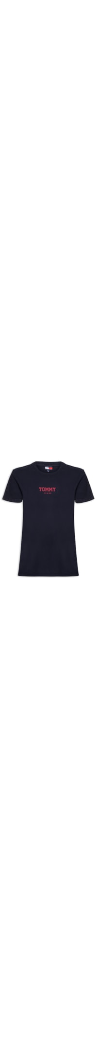 Camiseta Feminina Reg Essential Logo 2 Tee – Azul