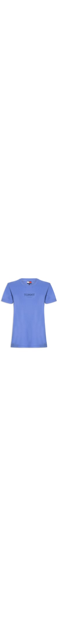 Camiseta Feminina Reg Essential Logo 2 Tee – Azul