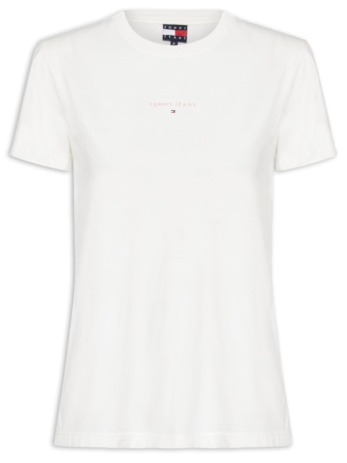 Camiseta Feminina Reg Linear SS Tee – Off White