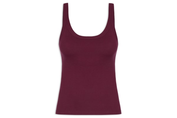 Camiseta Feminina Regata – Vermelho