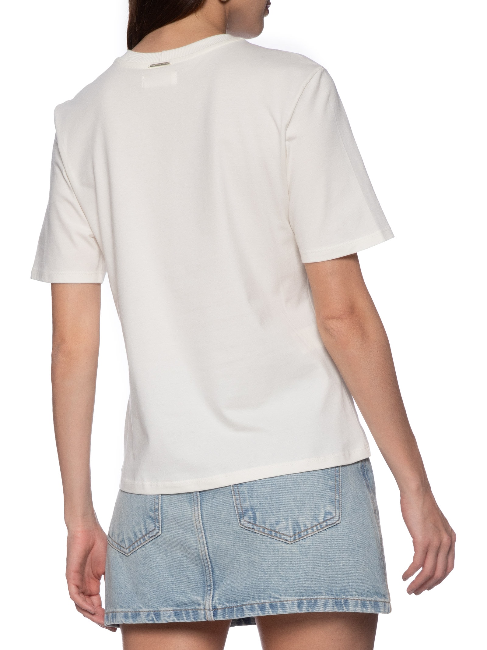 Camiseta Feminina Regular Branco My Favorite