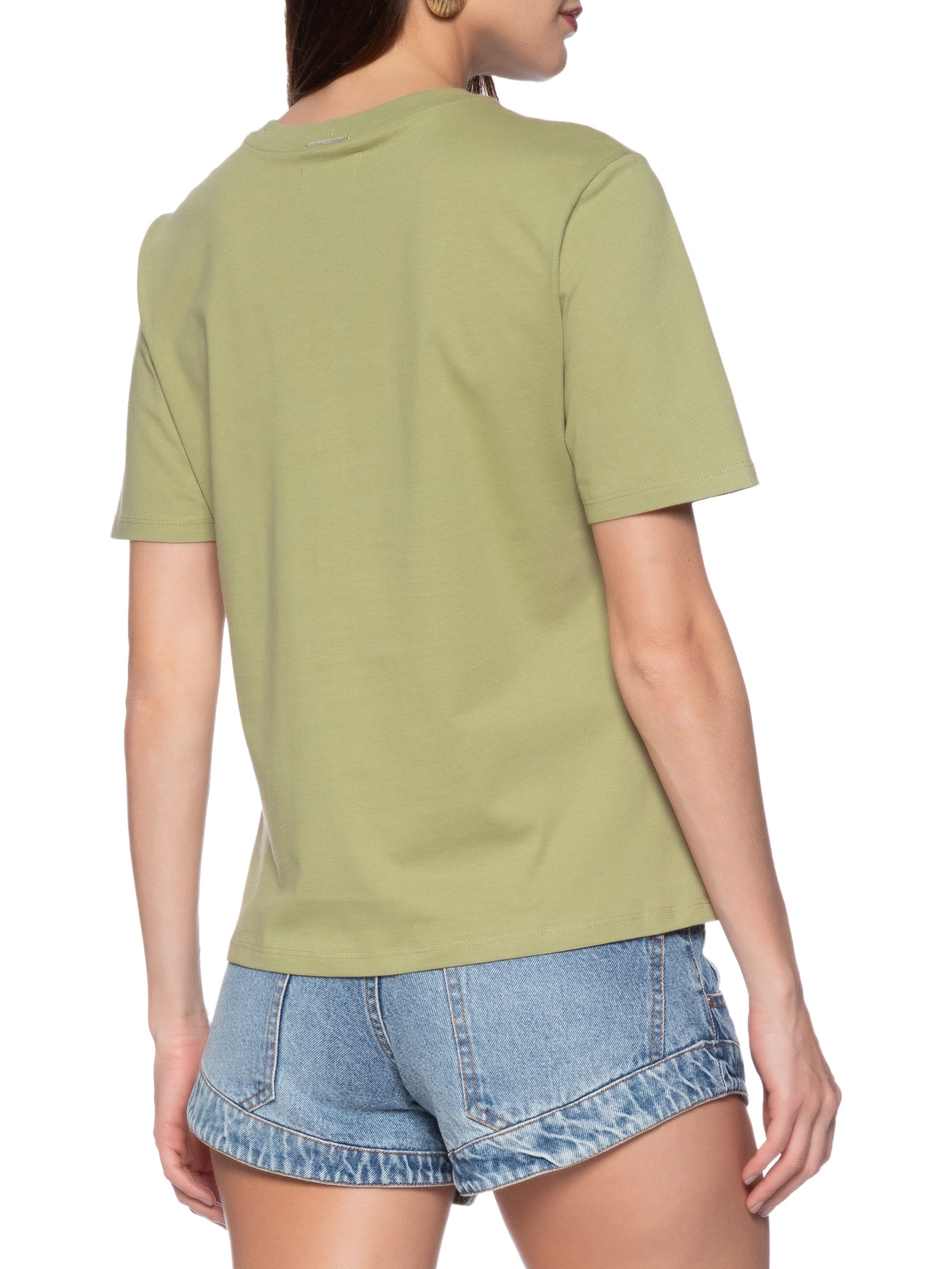 Camiseta Feminina Regular Verde My Favorite Things