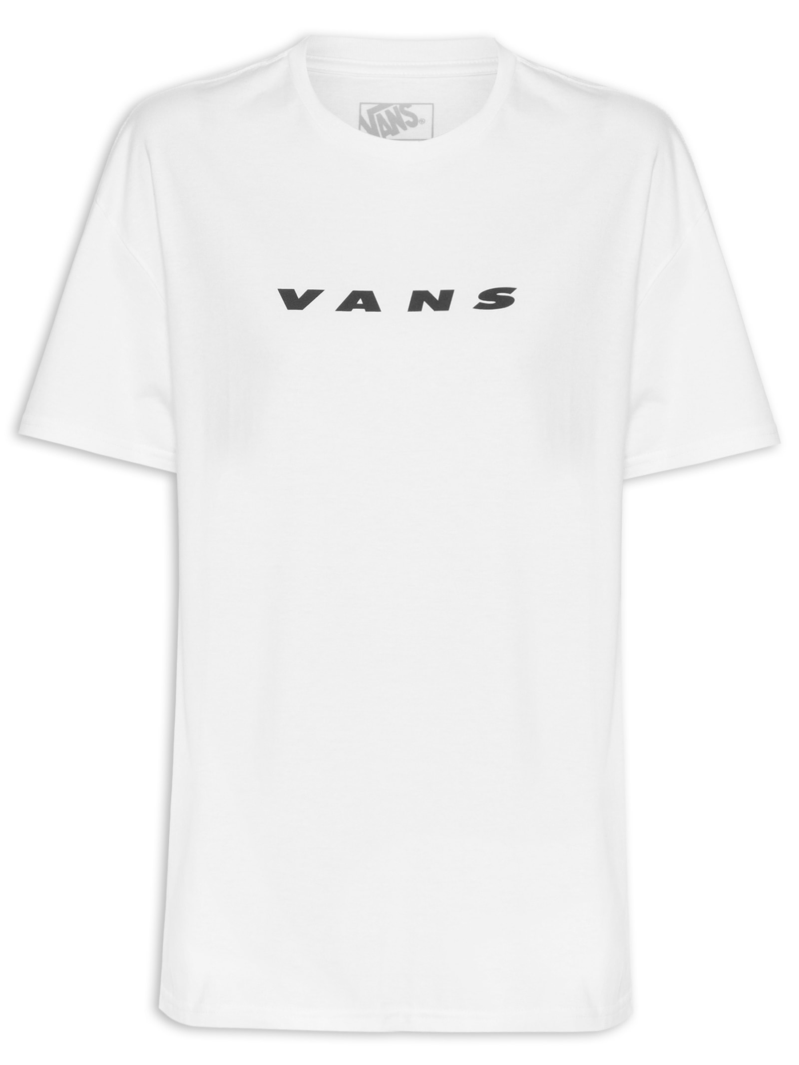 Camiseta Feminina Retro Vans OS SS Branco Vans