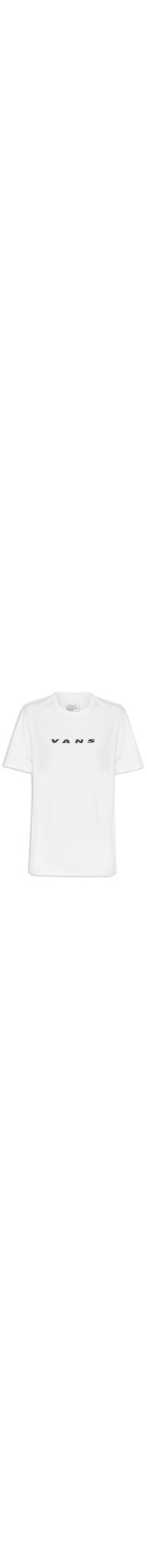 Camiseta Feminina Retro Vans OS SS - Branco