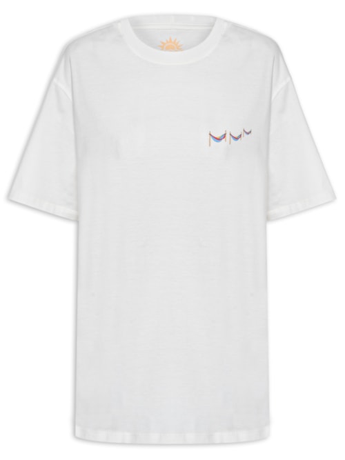 Camiseta Feminina Sil Have A Good – Off White