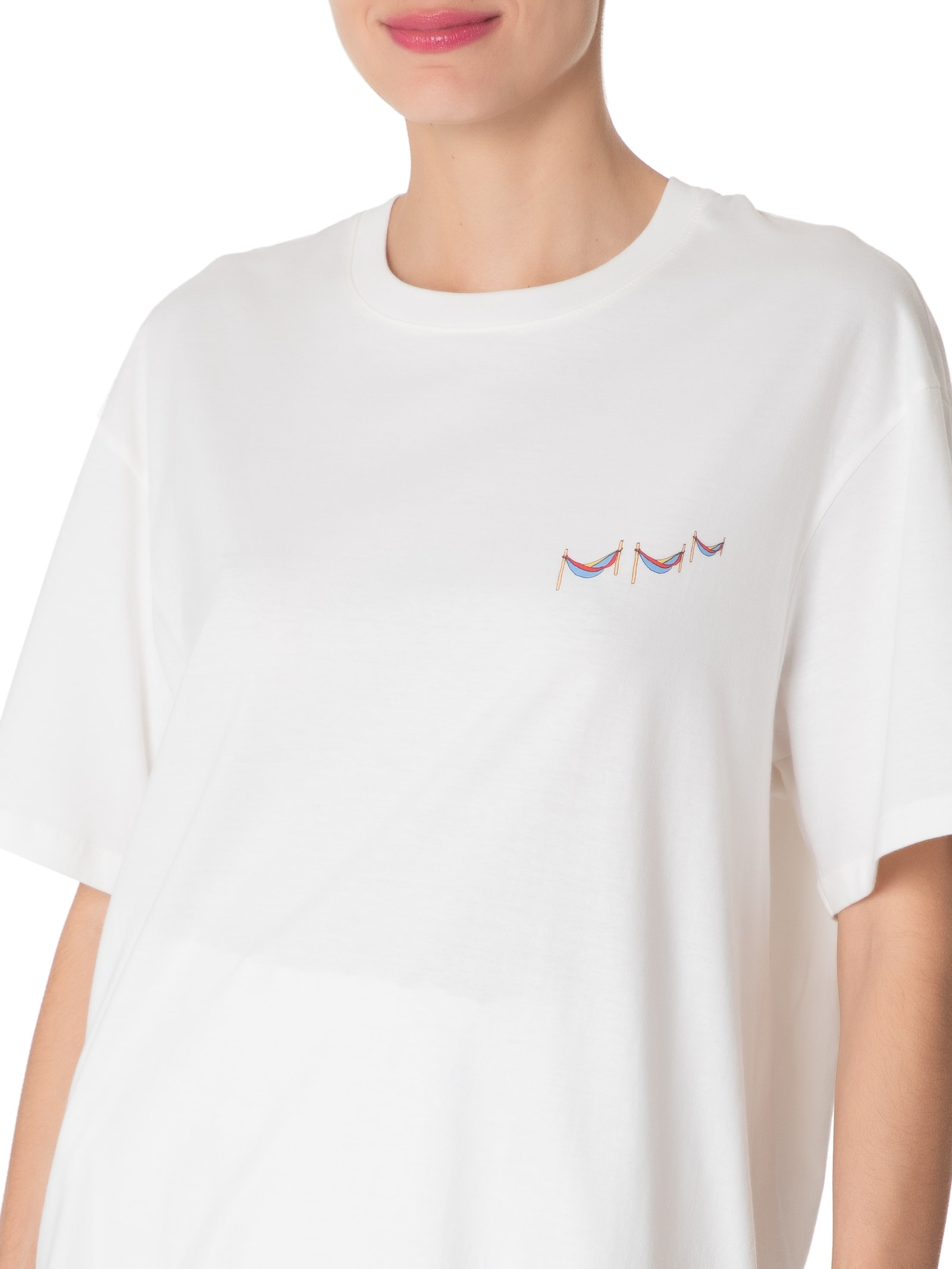 Camiseta Feminina Sil Have A Good Off White Dress To