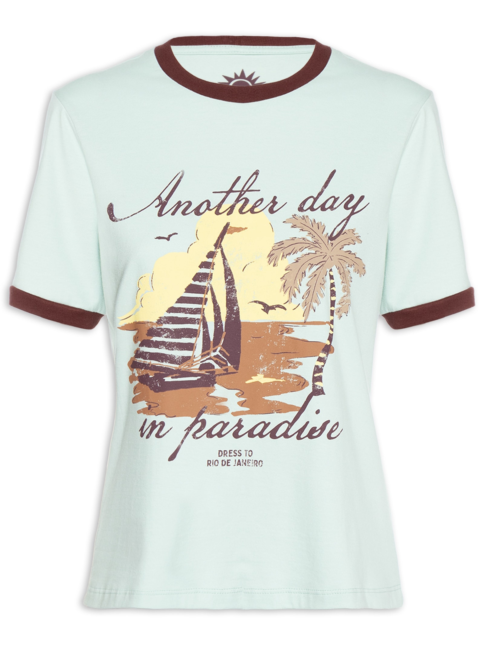 Camiseta Feminina Silk Another Day Verde Dress To
