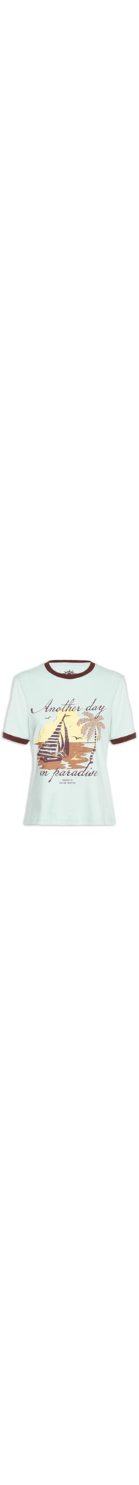Camiseta Feminina Silk Another Day - Verde