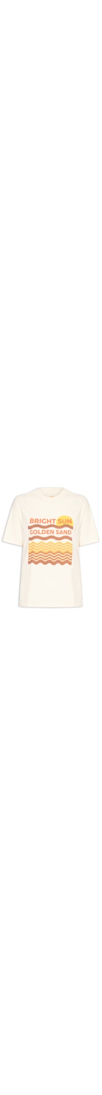 Camiseta Feminina Silk Bright Sun - Amarelo