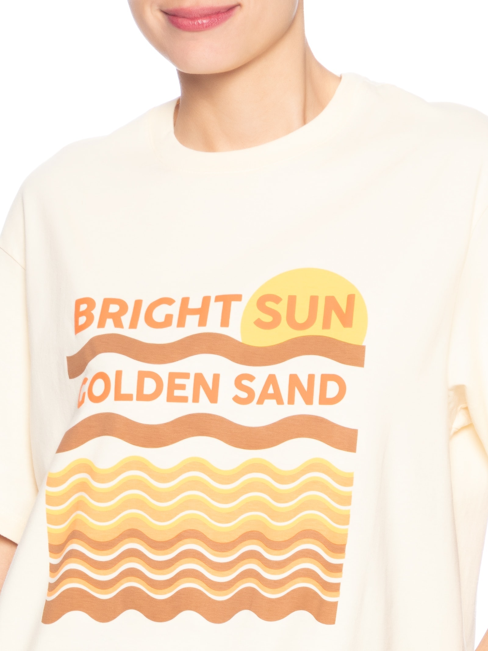 Camiseta Feminina Silk Bright Sun Amarelo Dress To