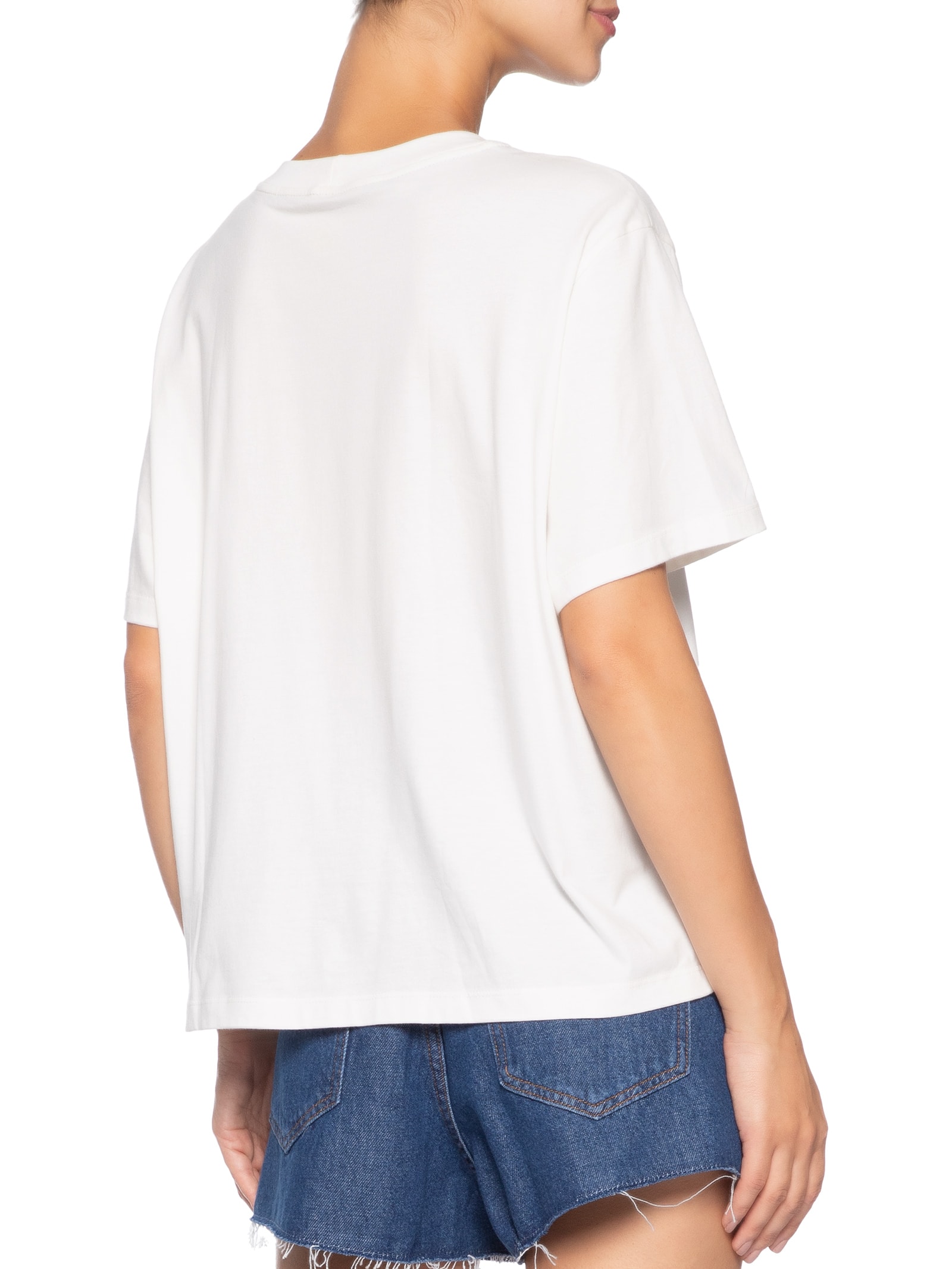 Camiseta Feminina Silk Cadeiras Branco Dress To