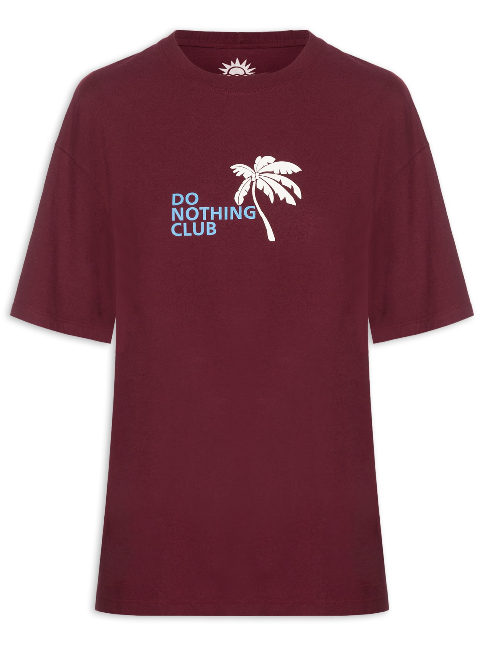 Camiseta Feminina Silk Do Nothing Club Vermelho Dress To