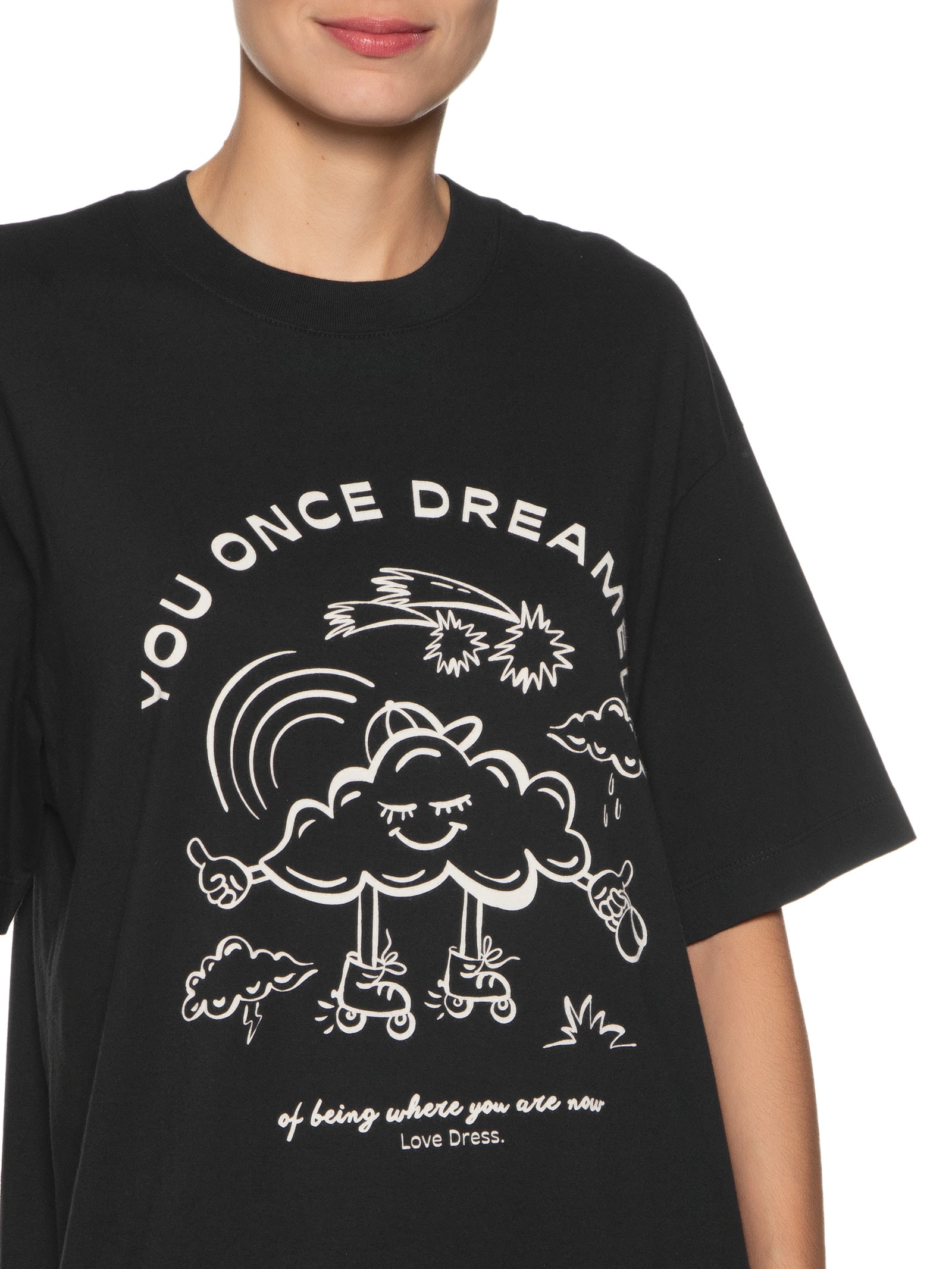 Camiseta Feminina Silk Dream Preto Dress To