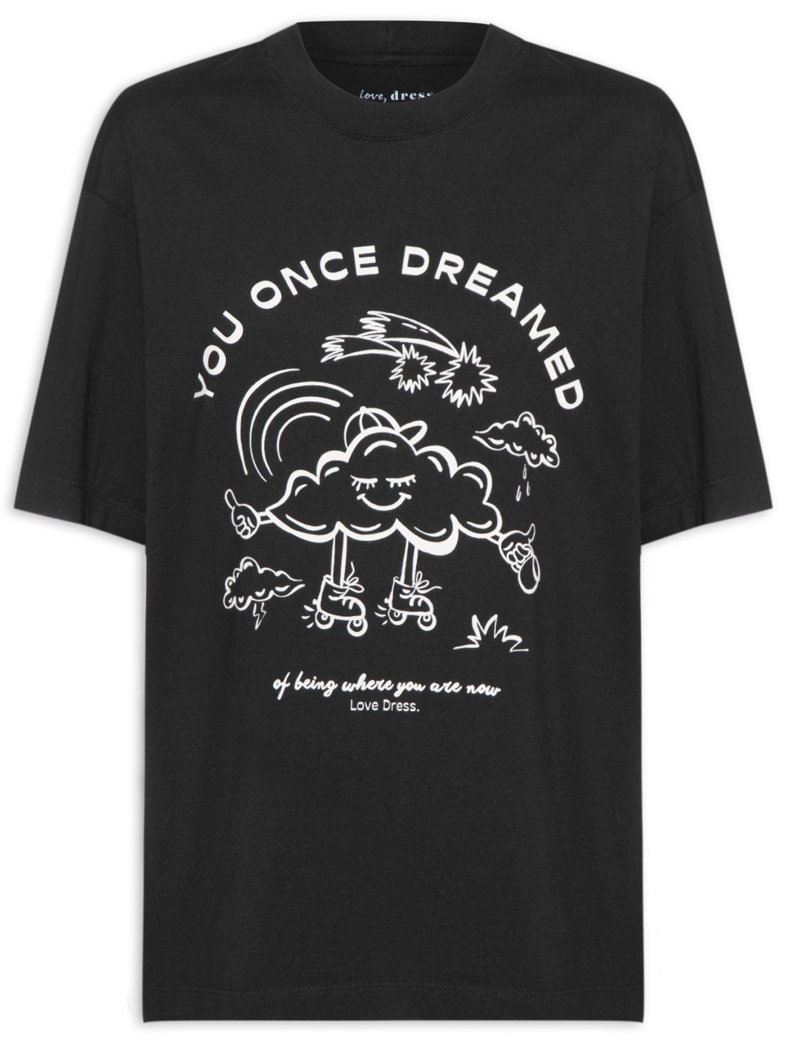 Camiseta Feminina Silk Dream Preto Dress To