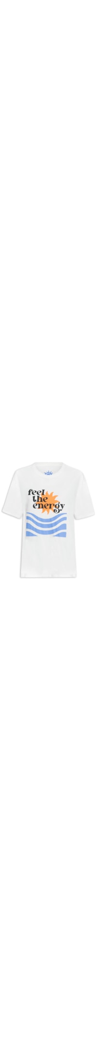 Camiseta Feminina Silk Feel Energy - Branco