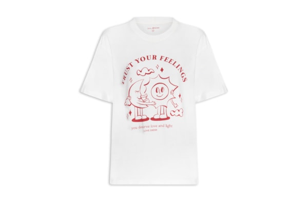 Camiseta Feminina Silk Feelings - Branco