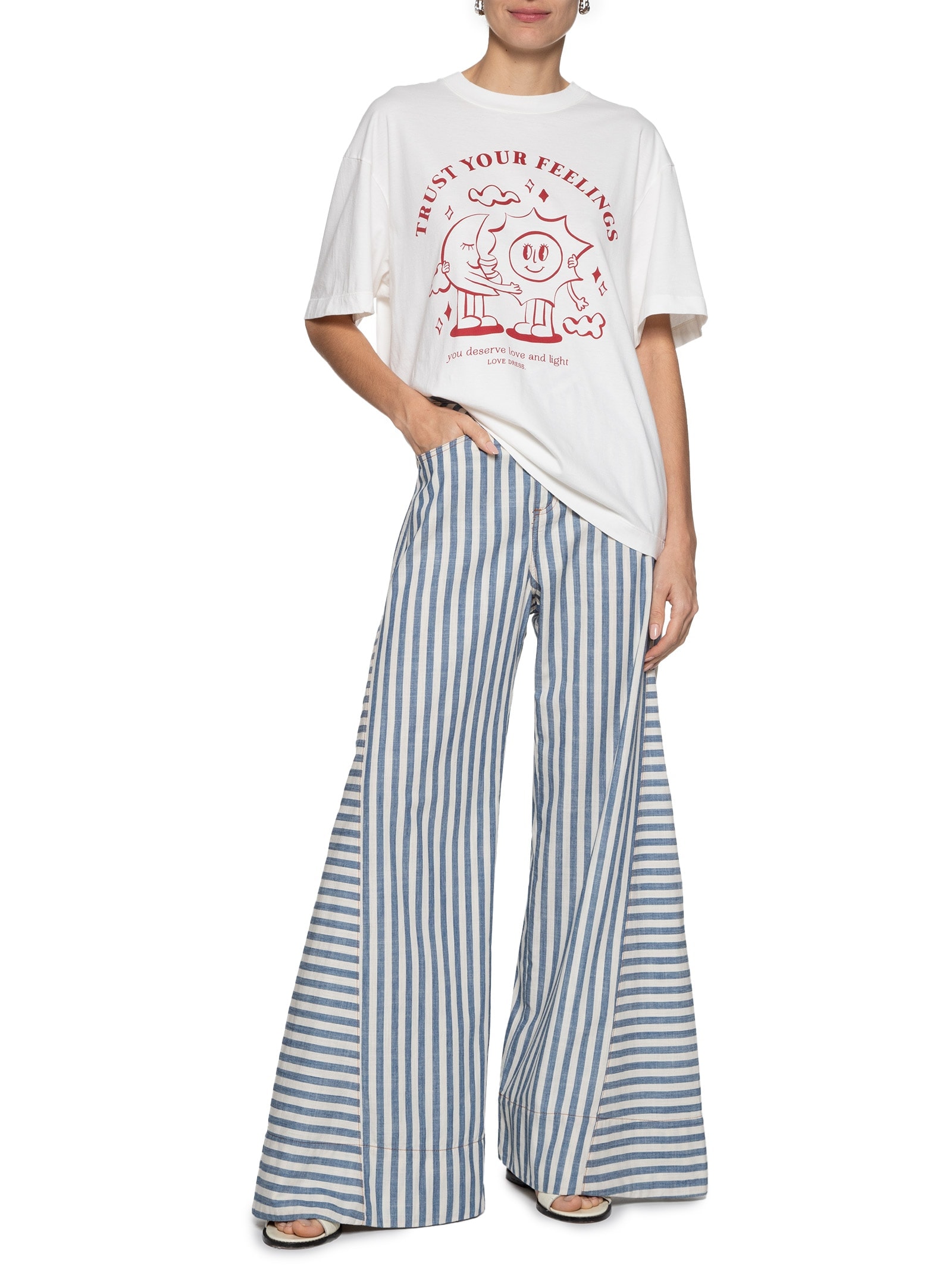 Camiseta Feminina Silk Feelings Branco Dress To