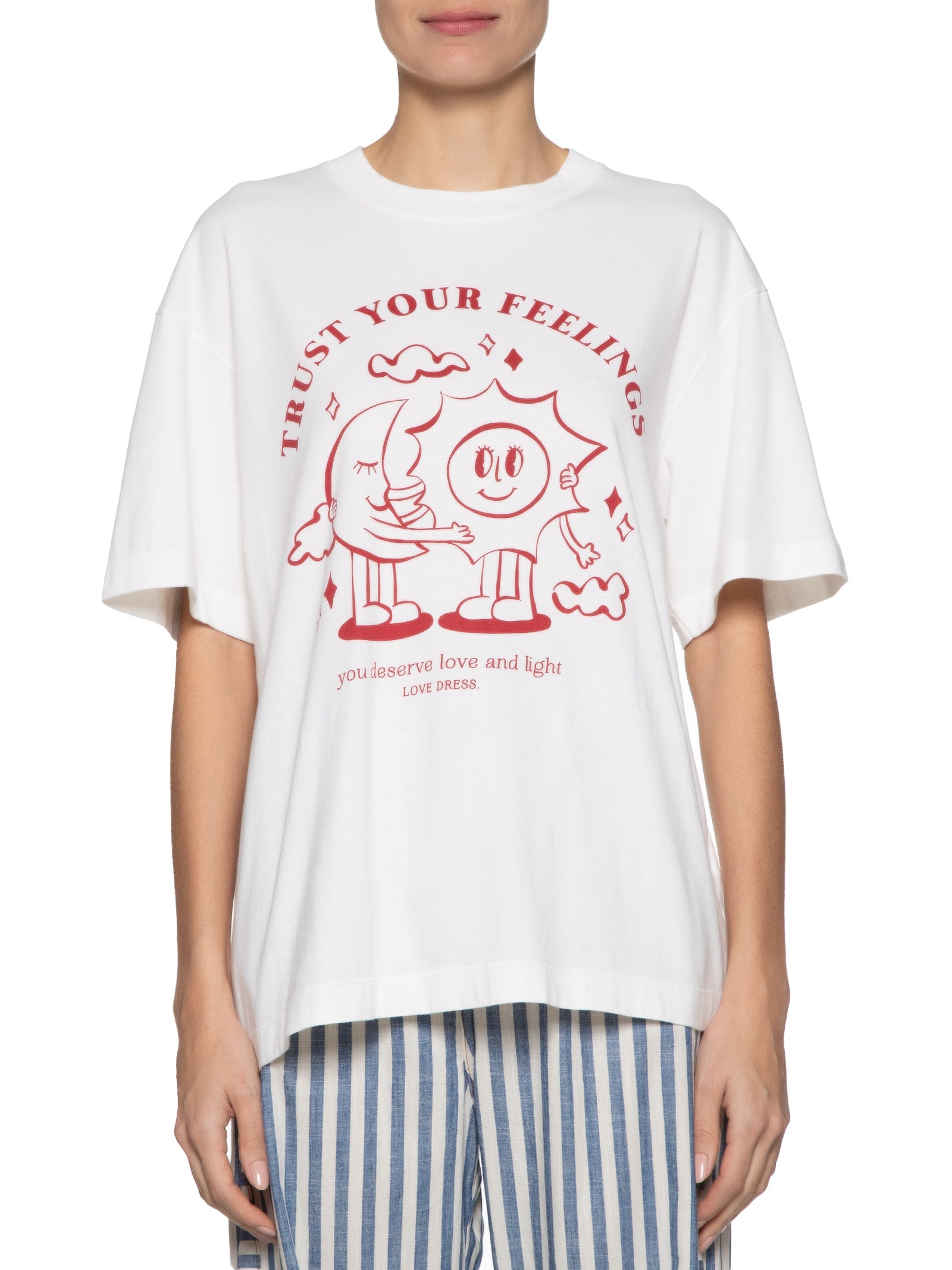 Camiseta Feminina Silk Feelings Branco Dress To