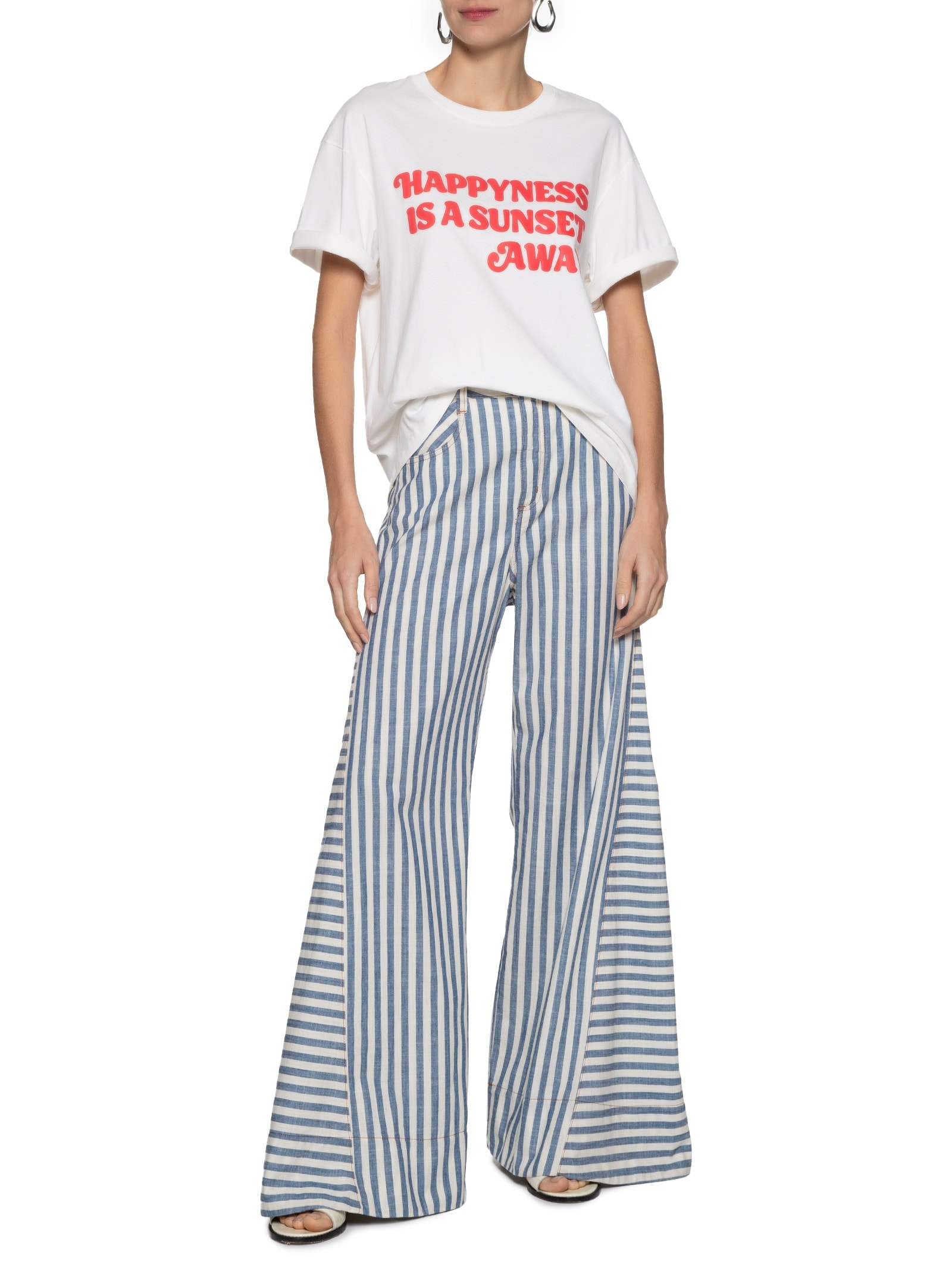 Camiseta Feminina Silk Happy Place Branco Dress To