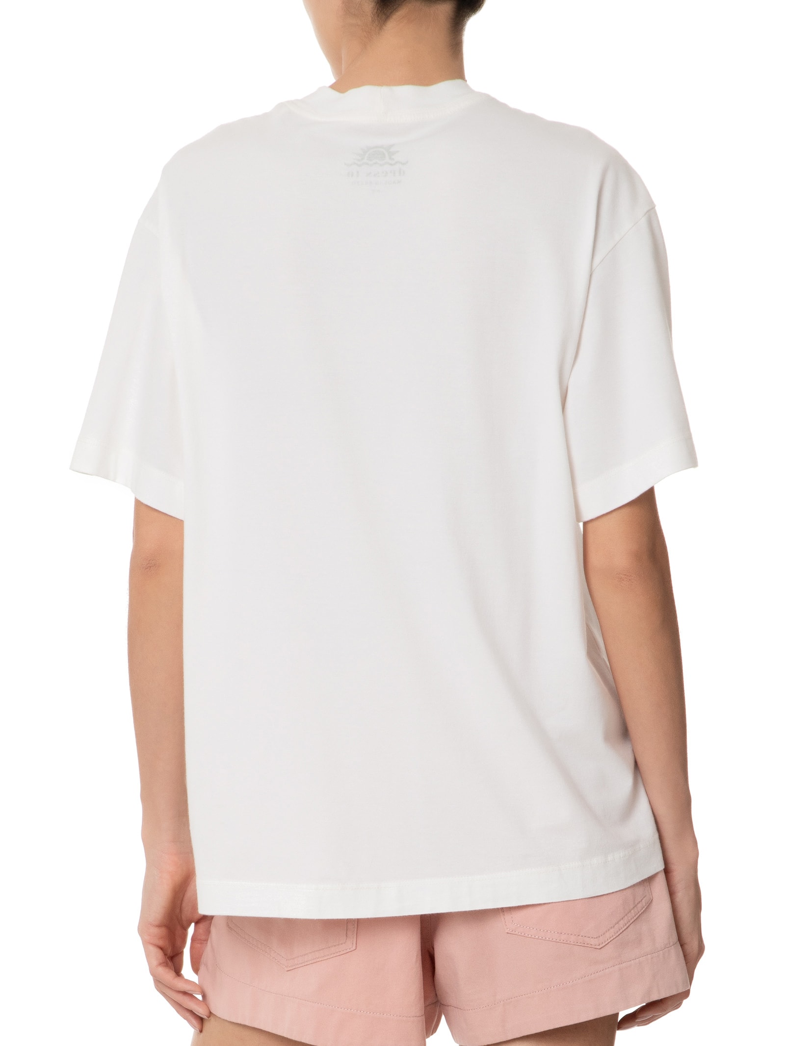 Camiseta Feminina Silk Island Refuge Off White Dress To