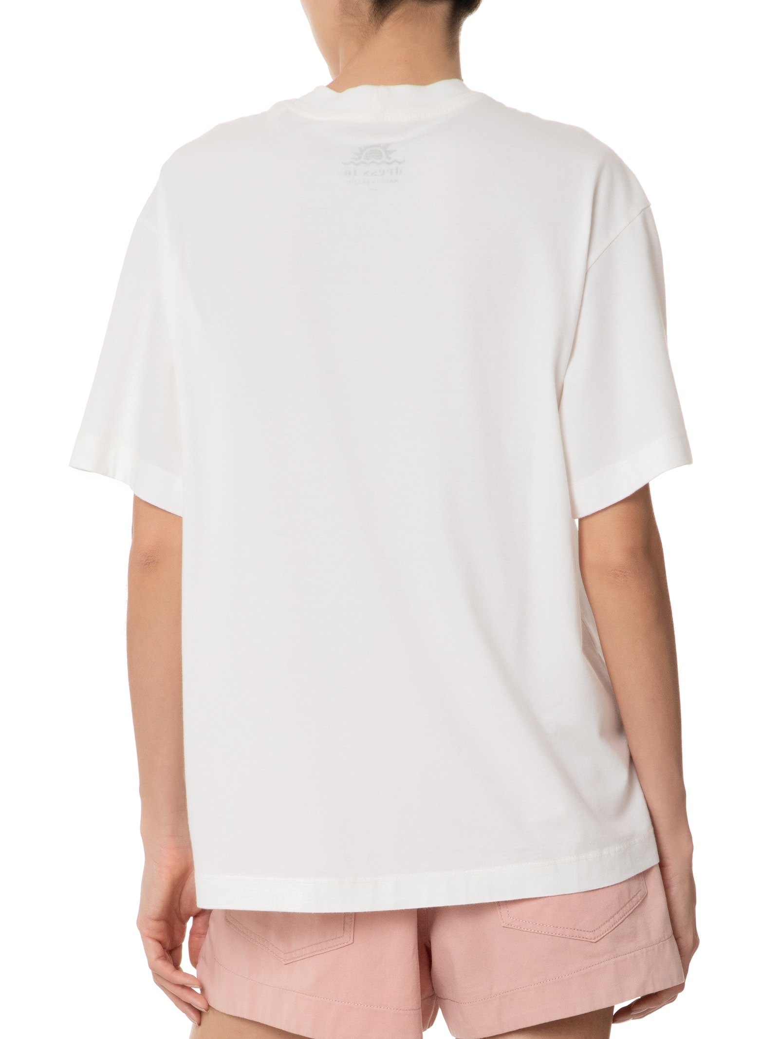 Camiseta Feminina Silk Island Refuge Off White Dress To