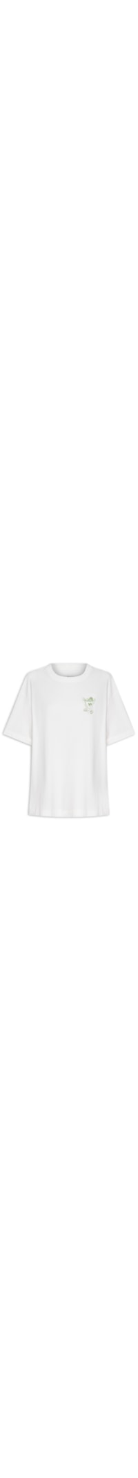 Camiseta Feminina Silk Lemon Caip - Off White