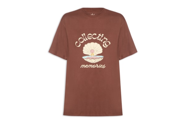 Camiseta Feminina Silk Memories - Marrom