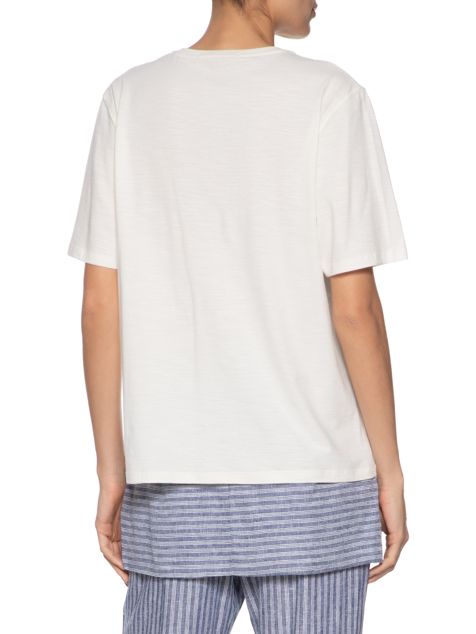 Camiseta Feminina Silk Mucho Amor Branco Maria Filó