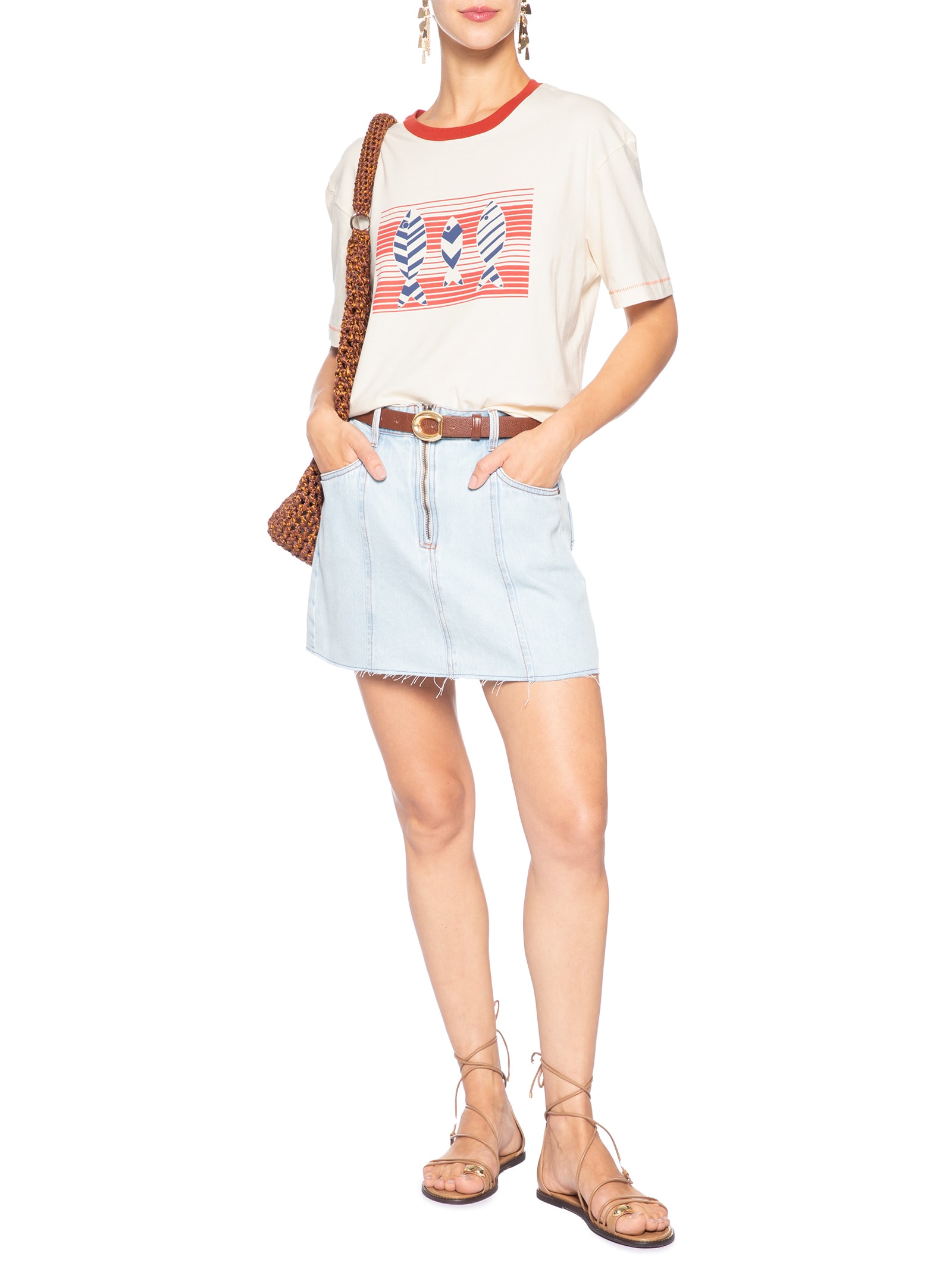 Camiseta Feminina Silk Nado – Off White Dress To